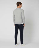 Crew Neck Sweatshirt - Light Grey
