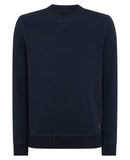 Crew Neck Sweatshirt - Navy1