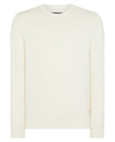 Round Neck Sweatshirt - Cream