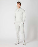 Half Zip Sweater - Light Grey