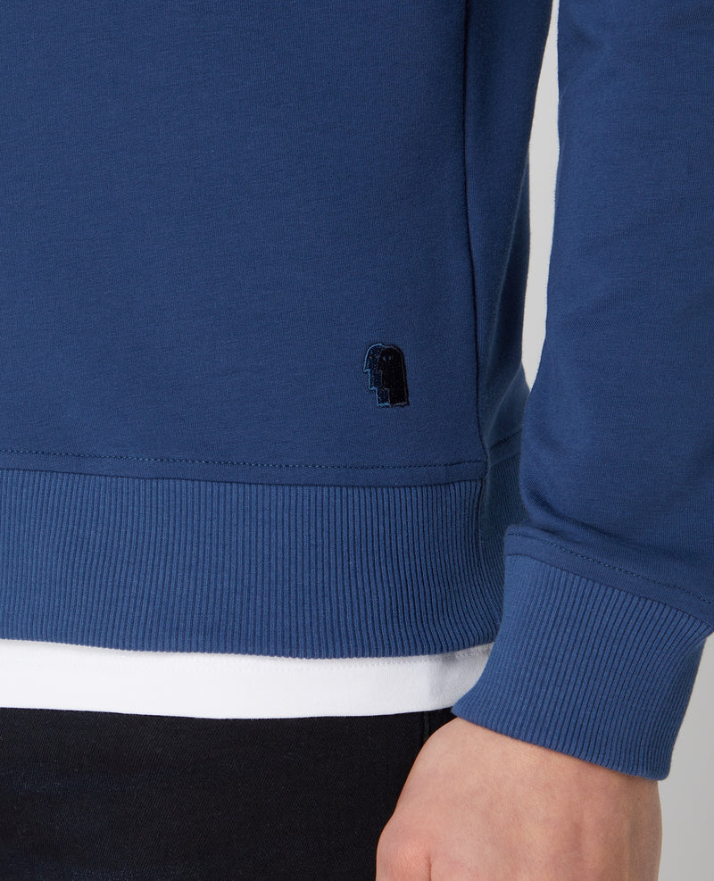 Half Zip Sweatshirt - Dark Blue
