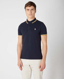Short Sleeve Polo Shirt - Navy1