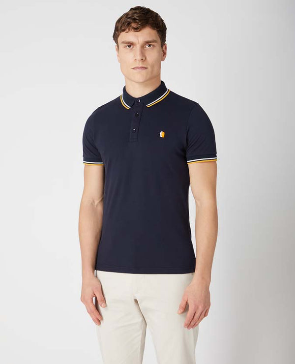 Short Sleeve Polo Shirt - Navy1