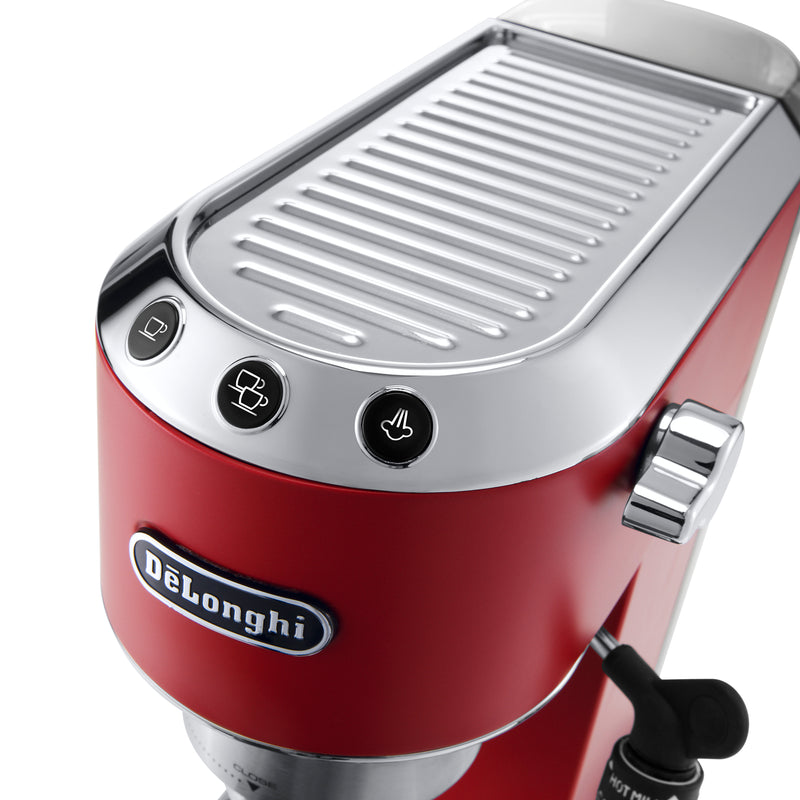 Dedica Red Pump Coffee Machine EC680.R