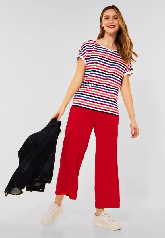 Crista Multicolor Shirt - White