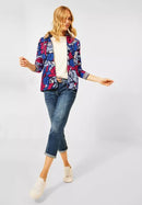 Wings Aop T-shirt Jacket - Deep Blue