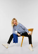 Stand Up Collar Blouse - Off White