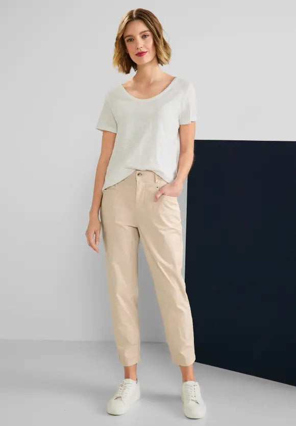 Papertouch Twill Trouser - Light Smooth Sand