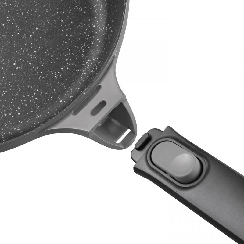 Gem 24cm Non-Stick Frypan With Detachable Handle