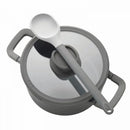 Leo Stone 24cm Non Stick Stockpot With Lid