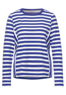 Stripe Mix Shirt - Eminent Blue