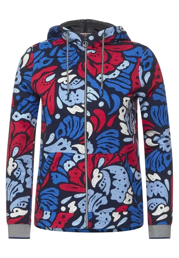 Wings Aop T-shirt Jacket - Deep Blue