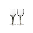Red Wine Glass Set of 2 - Jet