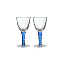 Red Wine Glass Set of 2 - Imperial Blue