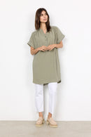 Kikki 2 Tunic - Dusky Green