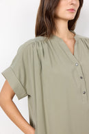 Kikki 2 Tunic - Dusky Green