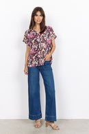 Karelia 1 Blouse - Fuchsia Rose