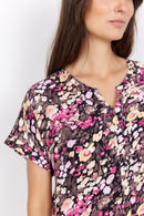 Karelia 1 Blouse - Fuchsia Rose