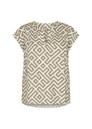 Kristy 1 Blouse - Dusky Green