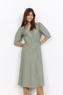Netti 42 Dress - Dusky Green