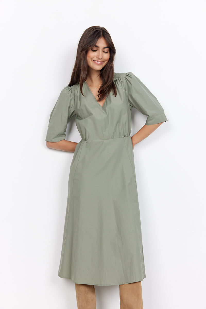 Netti 42 Dress - Dusky Green