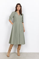 Netti 42 Dress - Dusky Green