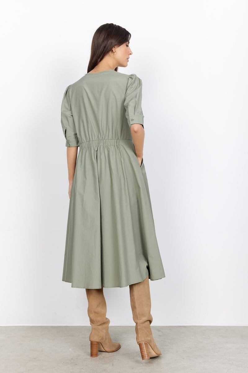 Netti 42 Dress - Dusky Green