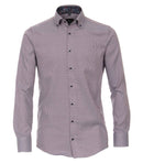 Long Sleeve Plain Shirt - Red