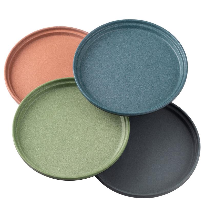 Taberu Set Of 4 Large Stacking Plates