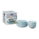 Intro Pale Blue 12 Piece Tableware Set