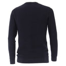 Casa Moda Pattern Crew Neck Pullover - Rhubarb