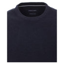 Casa Moda Pattern Crew Neck Pullover - Rhubarb