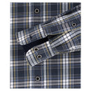 Check Button Down Casual Shirt - Antracite