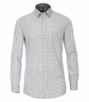Print Button Down Comfort Shirt - Light Blue