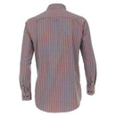 Check Button Down Comfort Shirt - Tangarine
