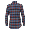 Check Button Down Comfort Shirt - Light Blue