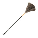 EXTENDABLE OSTRICH FEATHER DUSTER 1.5-2.0M SILVER HANDLE