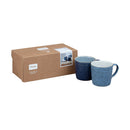 Studio Blue 2 Piece Ridge Mug Set