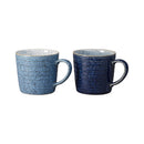 Studio Blue 2 Piece Ridge Mug Set
