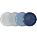 Studio Blue 4 Piece Medium Coupe Plate Set