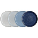 Studio Blue 4 Piece Coupe Dinner Plate Set