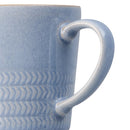 Natural Denim Textured Large Mug
