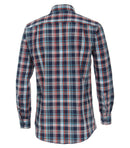 Check Leisure Long Sleeve Shirt - Light Blue