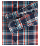Check Leisure Long Sleeve Shirt - Light Blue