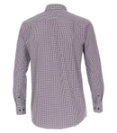 Check Leisure Long Sleeve Shirt - Red