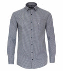 Print Leisure Long Sleeve Shirt - Light Blue