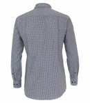 Print Leisure Long Sleeve Shirt - Light Blue