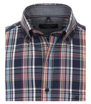Check Leisure Long Sleeve Shirt - Light Blue