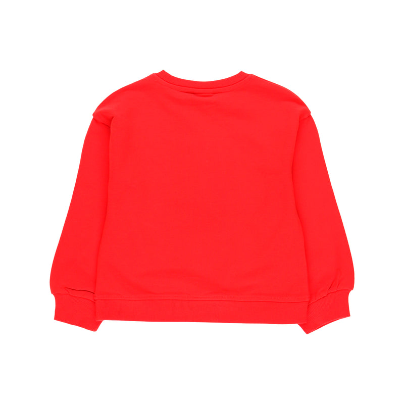 Fleece Sweatshirt - Red