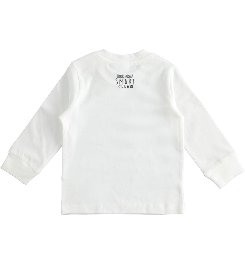 Long Sleeve T-shirt - Cream